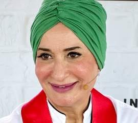 من هي الشيف منال العالم ويكيبيديا عمرها مواليد كم ديانتها اصلها جنسيتها احفادها، حامد سالم زوج الشيف منال العالم بدون حجاب السيرة الذاتية