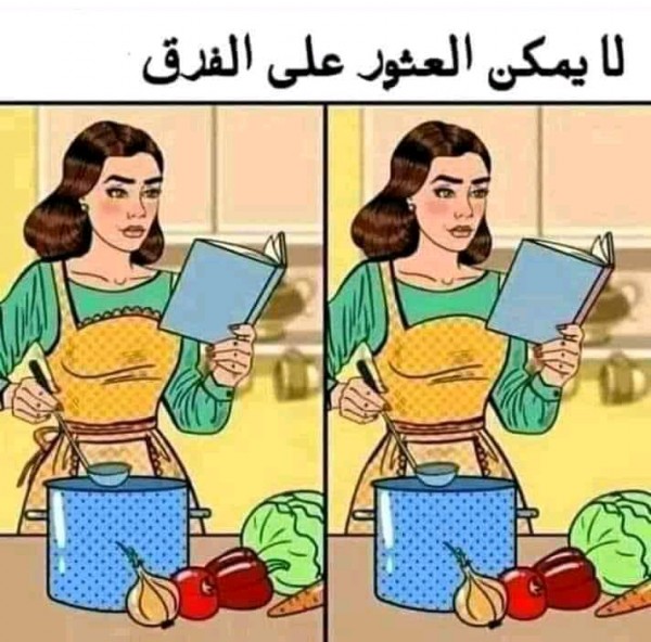 لا يمكن العثور على الفرق اوجد الفروق في الصورة