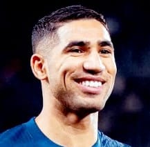 من هو اللاعب أشرف حكيمي ويكيبيديا عمره مواليد كم ثروته طوله اصله ديانته مركزه  تواريخ الانضمام، أصول أشرف حكيمي وزوجته واولاده السيرة الذاتية