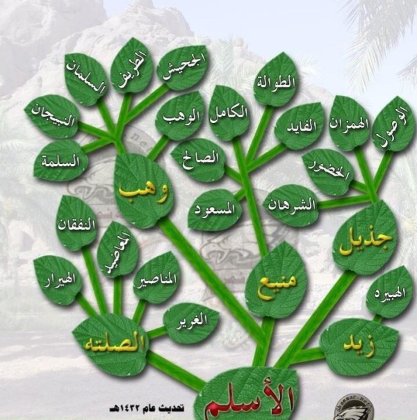 المنيع وش يرجعون ، عائلة المنيع من وين؟ شجرة المنيع من الاسلم